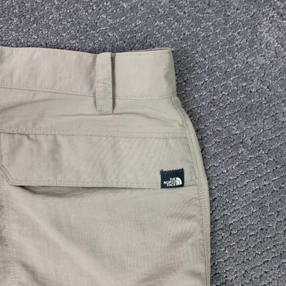 The North Face Hiking Pants Men's Size 40 x 28 Khaki Nylon Outdoors Gorpcore - Picture 6 of 13